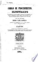 Codigo de procedimiento