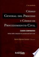 Código General del Proceso y Código de Procedimiento Civil: Cuadro comparativo