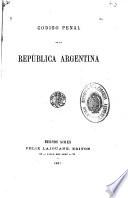 Código penal de la República Argentina