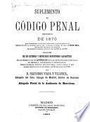 Código penal reformado de 1870