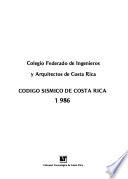 Código sísmico de Costa Rica 1986
