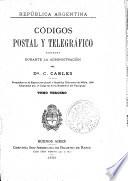 Codigos postal y telegrafico
