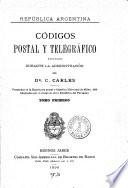 Códigos postal y telegráfico