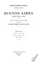 Colección completa de leyes del estado y provincia de Buenos Aires desde 1854 a 1929