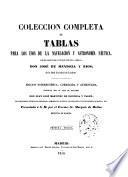 Colección completa de tablas para los usos de la navegación y astronomía náutica