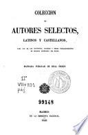 Colección de autores selectos, latinos y castellanos