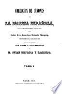 Coleccion de cánones de la iglesia española