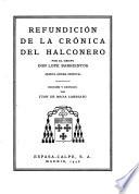 Colección de crónicas españolas: Refundición de la Crónica del halconero