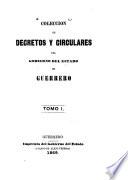 Colección de decretos y circulares del gobierno del estado de Guerrero