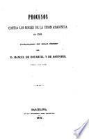 Colección de documentos inéditos del Archivo de la Corona de Aragón