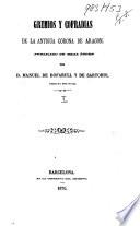 Coleccion de documentos inéditos del Archivo General de la Corona de Aragon