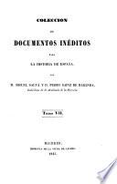 Colección de documentos inéditos para la historia de España [ed.] por M. Fernandez Navarrete [and others].