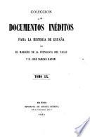 Colección de documentos inéditos para la historia de España [ed.] por M. Fernandez Navarrete [and others].