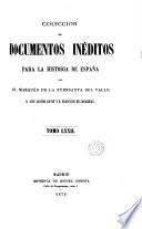 Colección de documentos inéditos para la historia de España [ed.] por M. Fernandez Navarrete [and others].