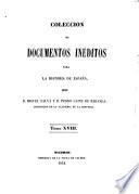 Colección de documentos inéditos para la historia de España