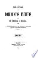 Colección de documentos inéditos para la historia de España