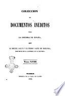 Coleccion de documentos ineditos para la historia de Espana