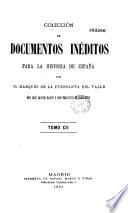 Coleccion de documentos ineditos para la historia de Espana