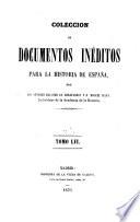 Colección de documentos inéditos para la historia de España