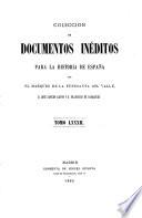 Colección de documentos inéditos para la historia de España