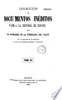 Coleccion de documentos ineditos para la historia de Espana
