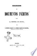 Coleccion de documentos ineditos para la historia de Espana