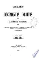 Colección de documentos inéditos para la historia de España