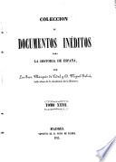 Colección de documentos inéditos para la historia de España