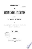 Colección de documentos inéditos para la historia de España