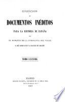 Colección de documentos inéditos para la historia de España