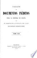 Colección de documentos inéditos para la historia de España