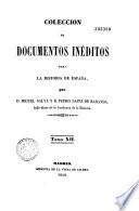 Colección de documentos inéditos para la historia de España