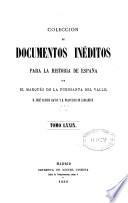 Colección de documentos inéditos para la historia de España