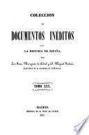 Colección de documentos inéditos para la historia de España
