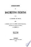 Colección de documentos inéditos para la historia de España
