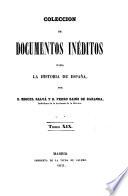 Colección de documentos inéditos para la historia de España