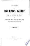 Colección de documentos inéditos para la historia de España