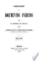 Colección de documentos inéditos para la historia de España