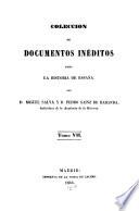 Colección de documentos inéditos para la historia de España