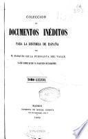 Colección de documentos inéditos para la historia de España