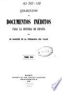 Colección de documentos inéditos para la historia de España tomo 107