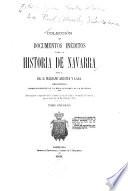 Colección de documentos inéditos para la historia de Navarra