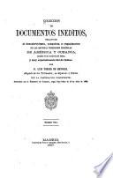 Colección de documentos inéditos, relativos al descubrimiento, conquista y colonización de las posesiones españolas en América y Occeanía [sic], sacados, en su mayor parte, del Real Archivo de Indias