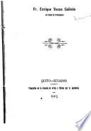 Colección de documentos sobre límites ecuatoriano-peruanos: Exposición sobre los limites