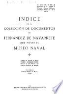 Colección de documentos y manuscriptos compilados por Fernández de Navarrete