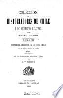 Colección de historiadores de Chile y documentos relativos a la historia nacional