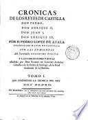 Coleccion de las cronicas y memorias de los reyes de Castilla