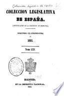 Coleccion de las leyes, decretos y declaraciones de las Cortes
