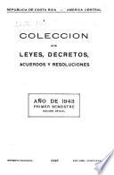 Colección de las leyes y decretos expedidos por los supremos poderes legislativo, conservador y ejecutivo