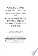 Coleccion De Las Obras Sueltas, Assi En Prosa, Como En Verso